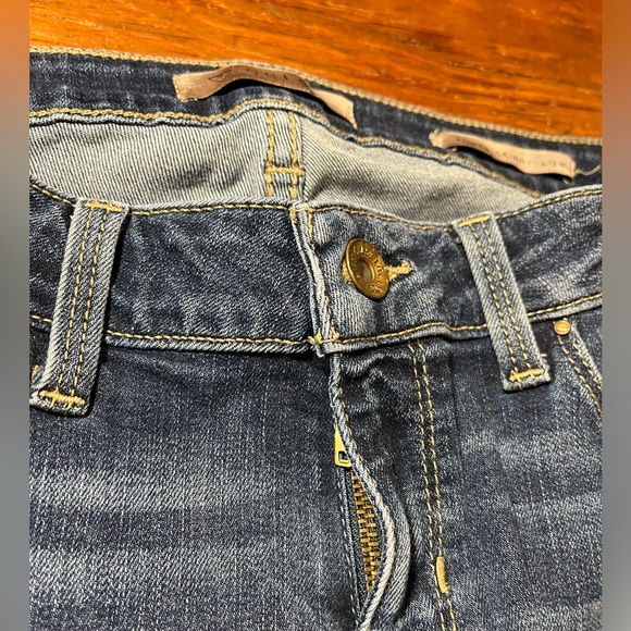 Guess Jeans Ripped Size 28 Power Skinny Low - Picture 6 of 11